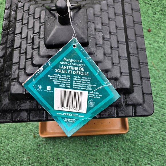 PERKY PET Sun & Star Metal Rust-Resistant Bird Feeder Freestanding/Hanging NWT - Picture 7 of 12